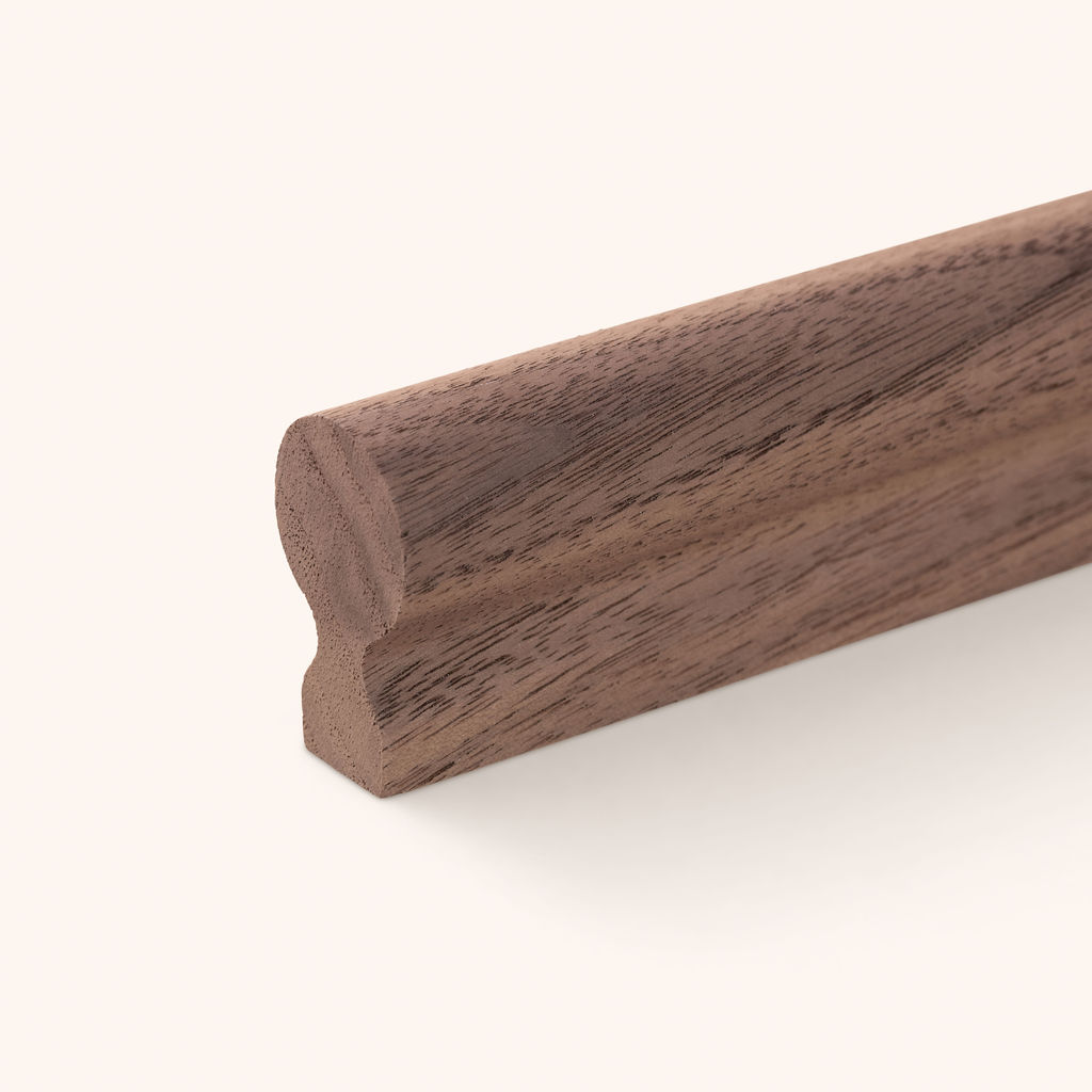 Houten handgreep | Stick Round | Noten